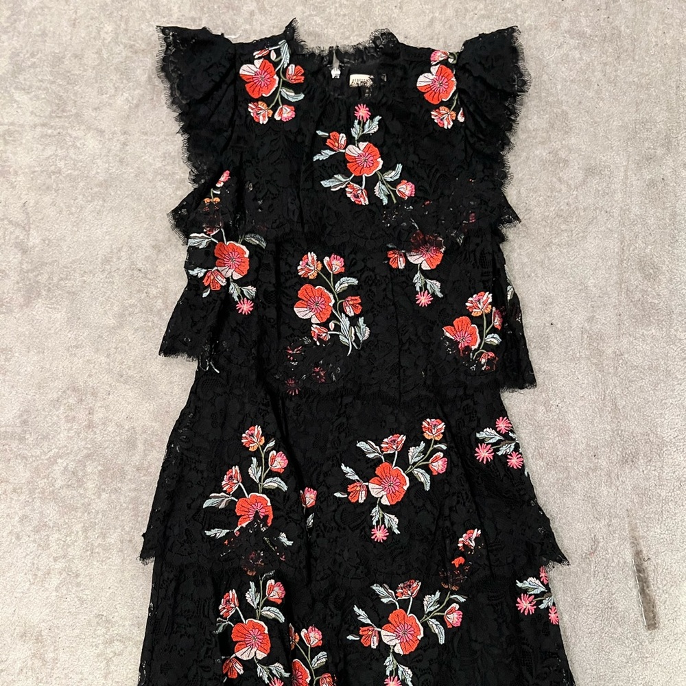 Rebecca Taylor lace and floral dress - Picture 1 of 4